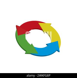 Four steps infographics. vector illustration Stock Vector