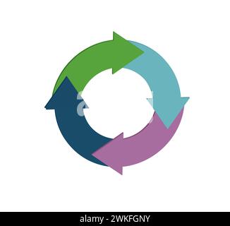 Four steps infographics. vector illustration Stock Vector