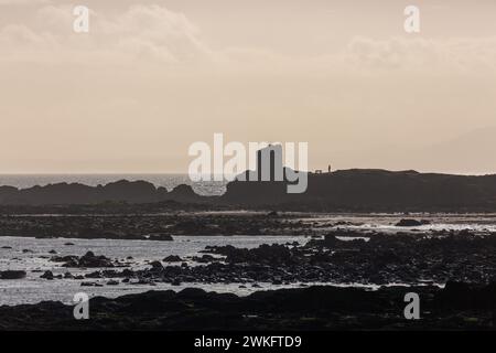 Lady’s Tower in Elie was built in 1770 for Lady Janet Anstruther Stock Photo