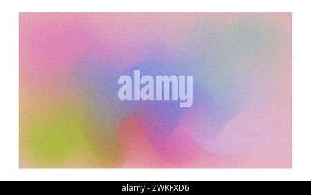 Abstract grainy background in various colors. Grainy Background Collection Stock Vector
