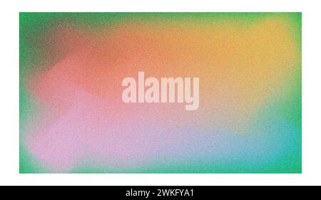 Abstract grainy background in various colors. Grainy Background Collection Stock Vector