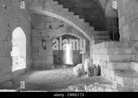 Byblos historic castle. Die historische Ritterburg in Byblos Stock Photo
