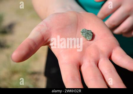 Trinitite Stock Photo