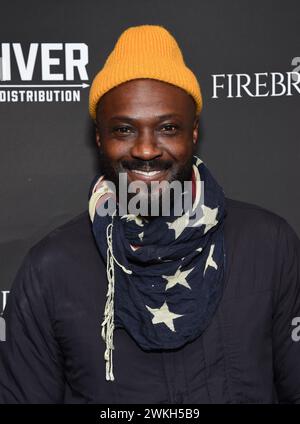 Hollywood, USA. 20th Feb, 2024. Sammi Rotibi arriving to ‘Lights Out' Los Angeles Premiere at Tudum Theater on February 20, 2024 in Hollywood, CA. © Lisa OConnor/AFF-USA.com Credit: AFF/Alamy Live News Stock Photo