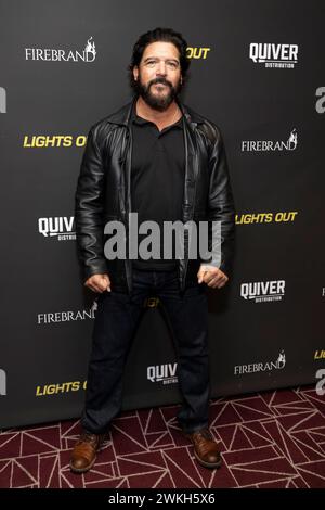 West Hollywood, USA. 20th Feb, 2024. Paul Sloan attends the arrivals of LIGHTS OUT at The London West Hollywood in West Hollywood, CA on February 20, 2024. (Photo by Corine Solberg/SipaUSA) Credit: Sipa USA/Alamy Live News Stock Photo