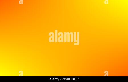 Light yellow and orange gradient mesh background. Abstract smooth vibrant template for your design, artwork, branding, web, page, wallpaper, backdrop Stock Vector