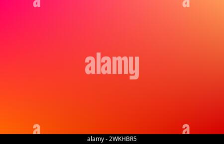 Abstract warm color gradient mesh background. blurred texture copy space template design Stock Vector