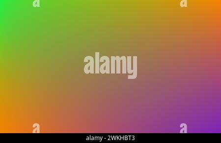 Orange green purple color gradient background texture. Abstract pattern design illustration for artwork, wallpaper, template, banner, poster, cover Stock Vector