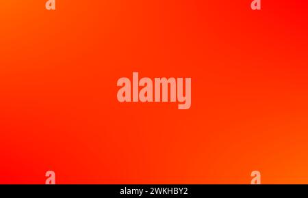 Abstract bright red color gradient background texture. Simple smooth vector illustration template Stock Vector