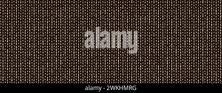 Grunge monochrome silhouette of seamless knitwear tricot pattern. Jersey or stockinette texture. Simple vector bg Stock Vector