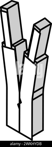 low voltage wire cable isometric icon vector illustration Stock Vector ...