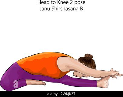 Revolved Head to Knee Pose: Parivrtta Janu Sirsasana | beYogi