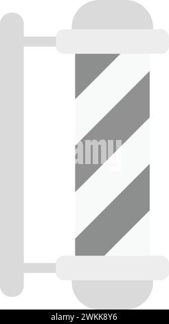 Barber Pole icon vector image. Suitable for mobile application web application and print media. Stock Vector