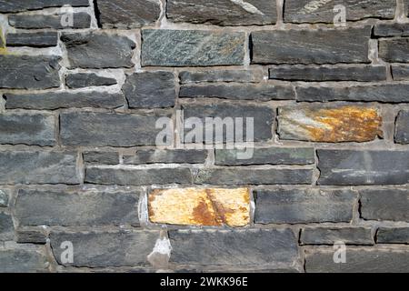 old nature stone brick wall,texture background Stock Photo