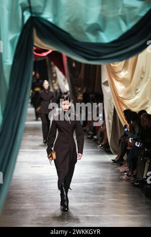 Milan, Italy. 21st Feb, 2024. Women's Fashion, Autumn Winter 2025 ...