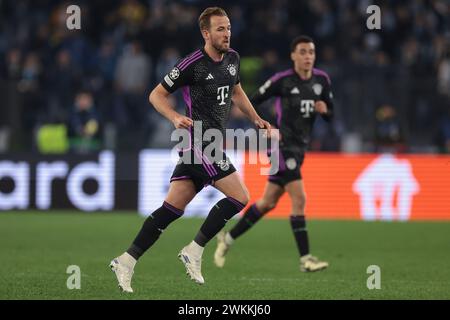 Rome, Italy, 14th February 2024. Harry Kane of Bayern Munchen during the UEFA Champions League match at Olimpico, Rome. Picture credit should read: Jonathan Moscrop / Sportimage Stock Photo