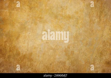Grunge yellow wall texture. High resolution vintage background. Stock Photo