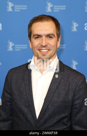 Philipp Lahm beim Photocall zum Dokumentarfilm -Elf Mal Morgen: Berlinale Meets Fußball- im Rahmen der 74. Berlinale International Film Festival am 21.02.2024 in Berlin Berlinale 2024- Philipp Lahm Elf Mal Morgen Photo Call *** Philipp Lahm at the photocall for the documentary Elf Mal Morgen Berlinale Meets Football as part of the 74 Berlinale International Film Festival on 21 02 2024 in Berlin Berlinale 2024 Philipp Lahm Elf Mal Morgen Photo Call Stock Photo