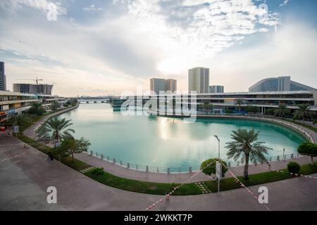 Manama, Bahrain - December 28, 2023: The Lagoon Park Manama Bahrain Stock Photo