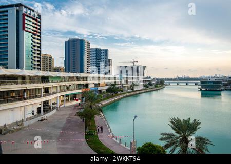 Manama, Bahrain - December 28, 2023: The Lagoon Park Manama Bahrain Stock Photo