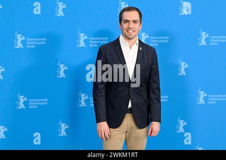 Philipp Lahm beim Photocall zum Kompilationsfim Elf mal morgen: Berlinale Meets Fußball / Eleven Tomorrows: Berlinale Meets Football auf der Berlinale 2024 / 74. Internationale Filmfestspiele Berlin im Hotel Grand Hyatt. Berlin, 21.02.2024 *** Philipp Lahm at the photocall for the compilation film Elf mal morgen Berlinale Meets Football Eleven Tomorrows Berlinale Meets Football at the Berlinale 2024 74 Berlin International Film Festival at the Hotel Grand Hyatt Berlin, 21 02 2024 Foto:xF.xKernx/xFuturexImagex elf 4241 Stock Photo