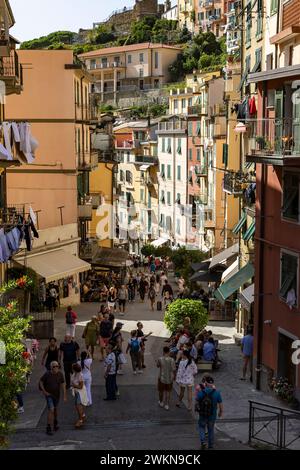Manarola is one of the five towns that comprise Cinque Terre in the