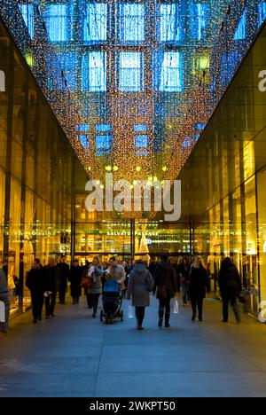 Shopping Area Fünf Höfe, Munich, Bavaria, Germany Stock Photo