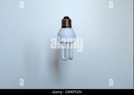 Energy saving light bulb Philips Stock Photo