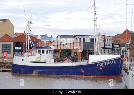 The new Marina area at Hull, Yorkshire, UK Stock Photo