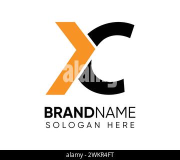 C Y logo design vector template Stock Vector
