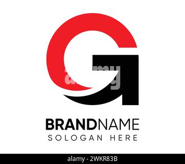 G logo design vector template Stock Vector