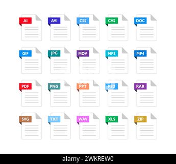 Flat icons set design for app. Perfect for any use. Stock Vector