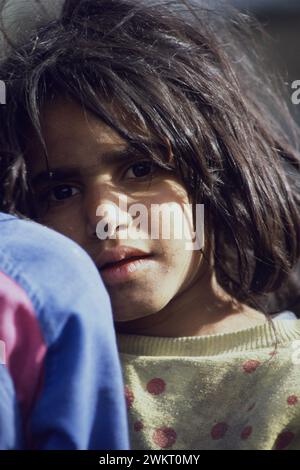 17th March 1991 A Shia Iraqi girl in Safwan, southern Iraq. Stock Photo