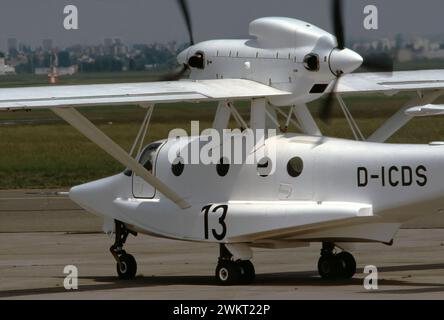 Dornier Seastar  turboprop-powered amphibious aircraftt Stock Photo