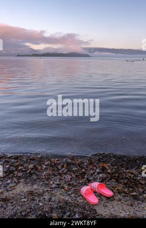 Loch Lomond Lake, Scotland Stock Photo