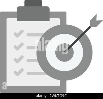 Goal Oriented icon vector image. Stock Vector