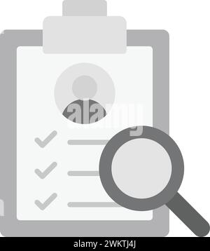 Job Analysis icon vector image. Stock Vector
