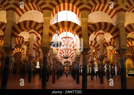 © Sylvestre/MAXPPP - cordoue, Spain. 21st Feb, 2024. ; mezquita-mosquée-cathédrale - Cordoba, Spain Feb 2024 Credit: MAXPPP/Alamy Live News Stock Photo