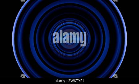 A close-up of a camera lens with multi-colored light painting effects, creating a vibrant and artistic interpretation of the lens's function and beaut Stock Photo