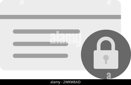 Secure Money icon vector image. Stock Vector