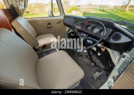 VW T2 bay window 'Holdsworth' camper van Stock Photo - Alamy