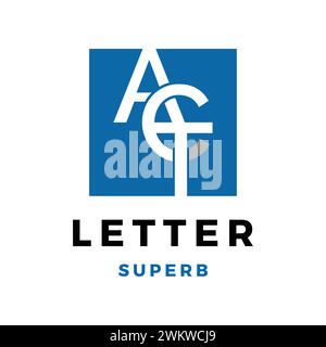 Initial Letter ACT Icon Logo Design Template Stock Vector Image & Art ...