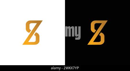 Unique and modern infinity S logo design Stock Vector
