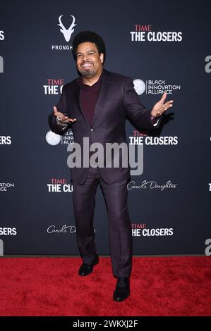 New York, USA. 22nd Feb, 2024. Darrick Hamilton attends TIME's inaugural 'The Closers' reception at Second, New York, NY, February 22, 2024. (Photo by Anthony Behar/Sipa USA) Credit: Sipa USA/Alamy Live News Stock Photo