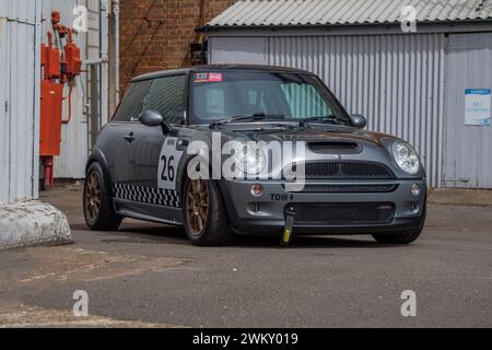 Modified R53 Mini Cooper S (2002-2006) personalised but the owner Stock Photo