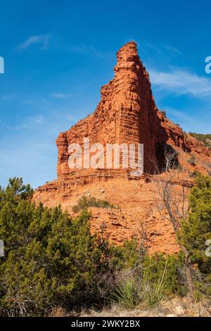 Caprock Canyons State Park, in the eastern edge of the Llano Estacado in Briscoe County, Texas, USA Stock Photo