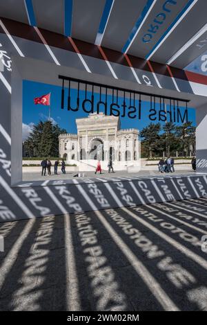 Beyazit Square in Istanbul, Turkey Stock Photo