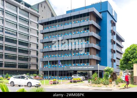 Fiji Development Bank Centre building, Victoria Parade, Suva, Viti Levu, Republic of Fiji Stock Photo