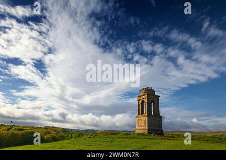 The Hervey Cenotaph in Downhill Demesne, County Derry, Northern Ireland Stock Photo