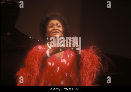 3827860 Grace Bumbry; (add.info.: American soprano Grace Bumbry (about 1985) / Il soprano Grace Bumbry (1985 circa)); © Marcello Mencarini. All rights reserved 2024. Stock Photo